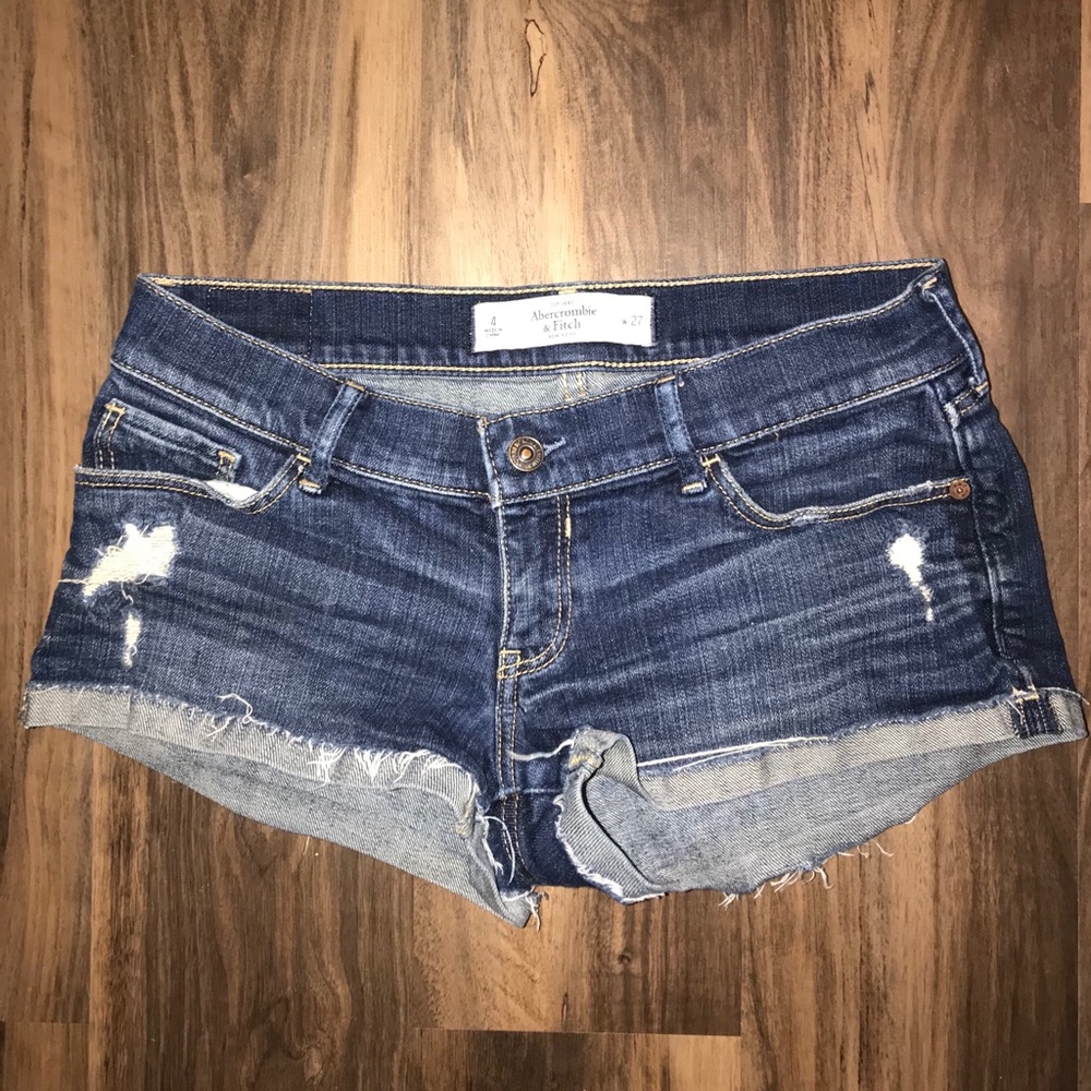 MOVING sale !!! Abercrombie Dark Wash Jean Shorts